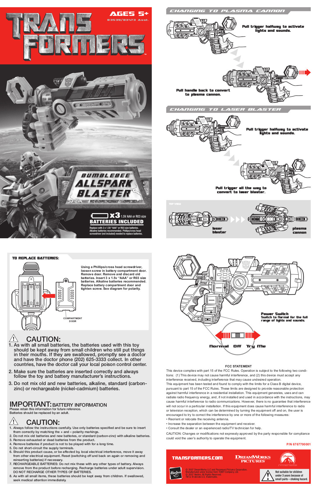 bumblebee transformer instructions 2018